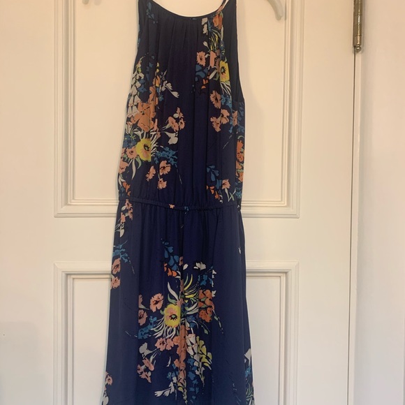 Joie NWOT Blue Floral Halter Dress - Picture 3 of 3
